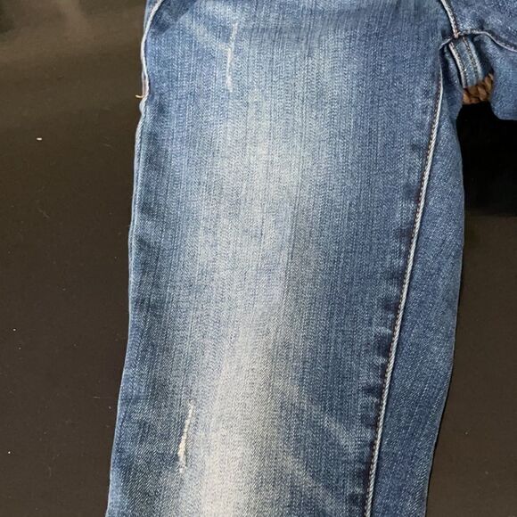 Henry & Belle Cropped Skinny Distressed Jeans 25 - Picture 7 of 15